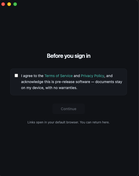 Terms & Privacy